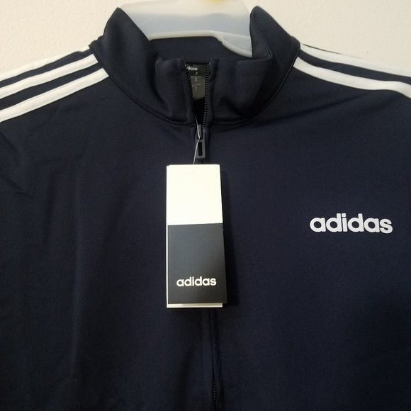Adidas Men's 3-Stripes Tricot Tracksuit 2 Piece - Picture 3 of 7
